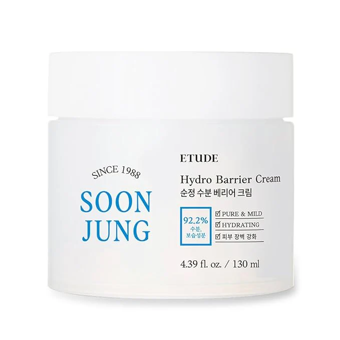 Barrier Repair, Barrier repair Cream, skin barrier, Etude House Soon Jung Hydro Barrier Cream