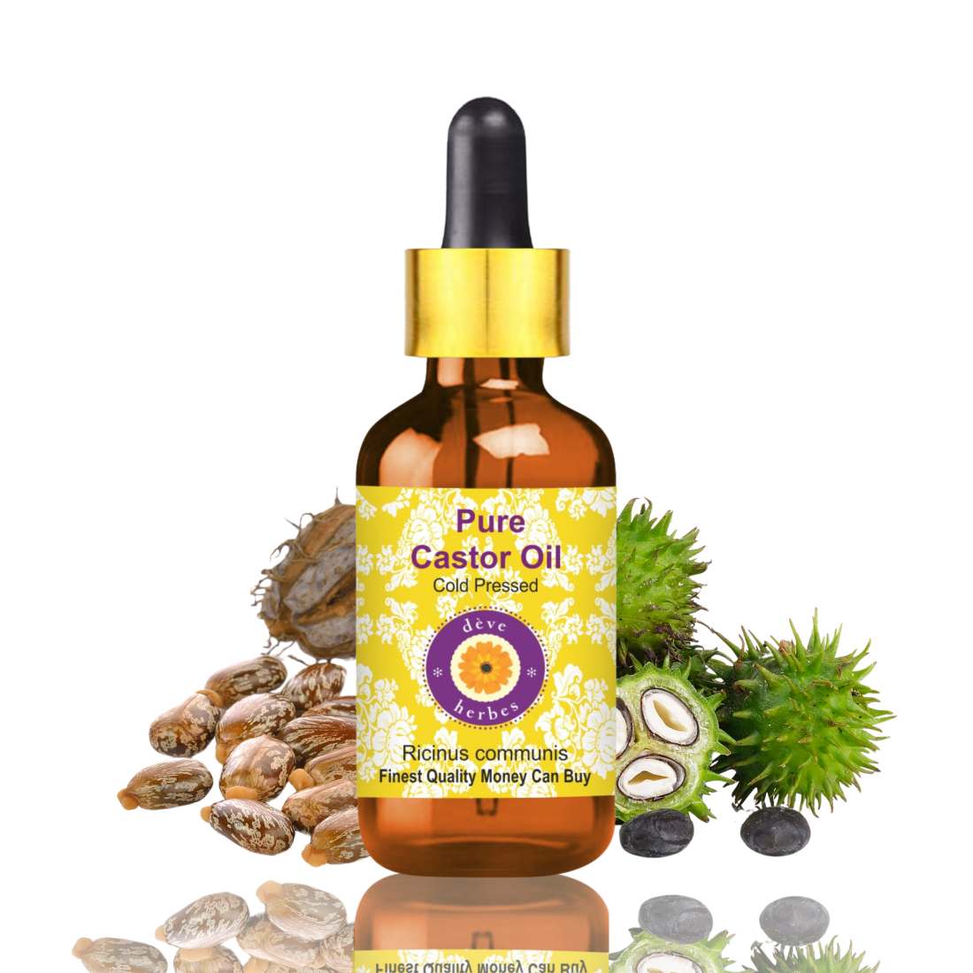 Picture of Deve Herbs Castor Oil