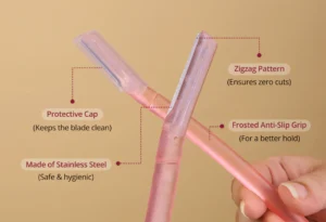 Face Shaving, Carmesi Face Razor Pack of 3