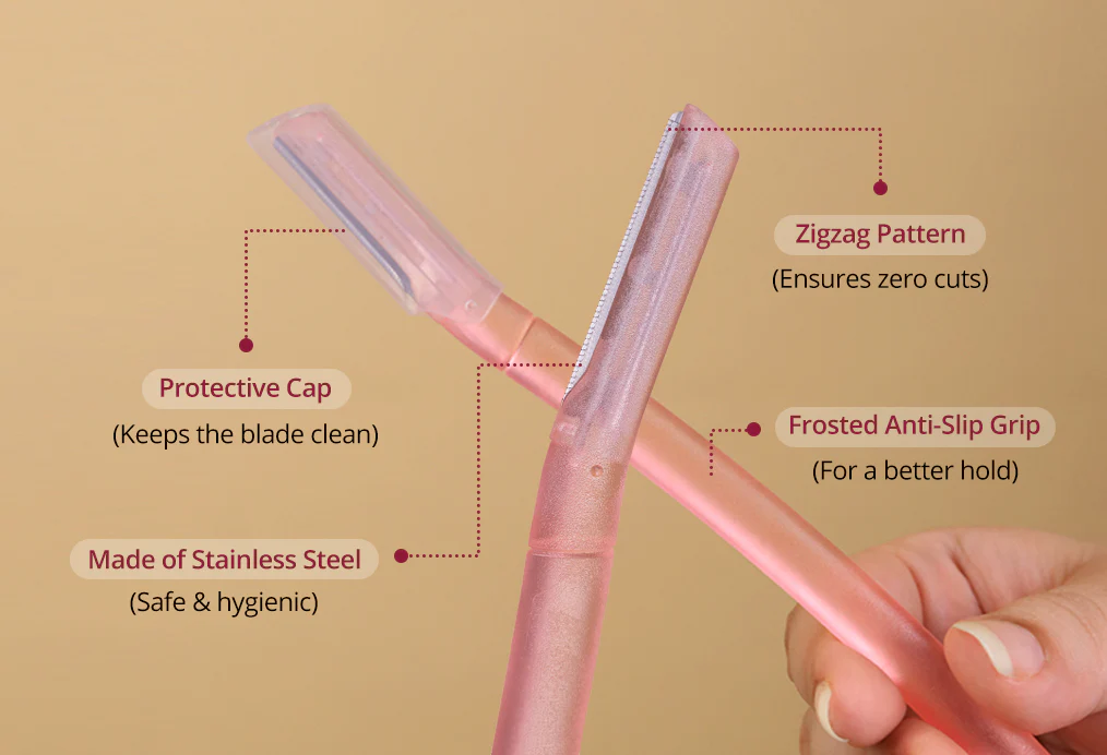 Blog 34 Face Shaving, Carmesi Face Razor Pack of 3